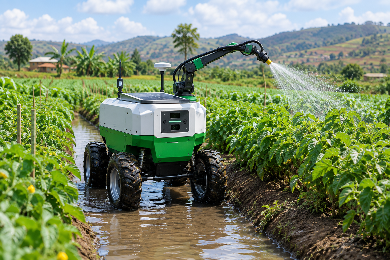 Corridor Irrigation Robot